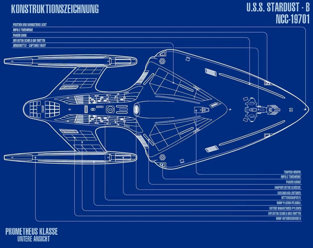 U.S.S. Stardust Unteransicht